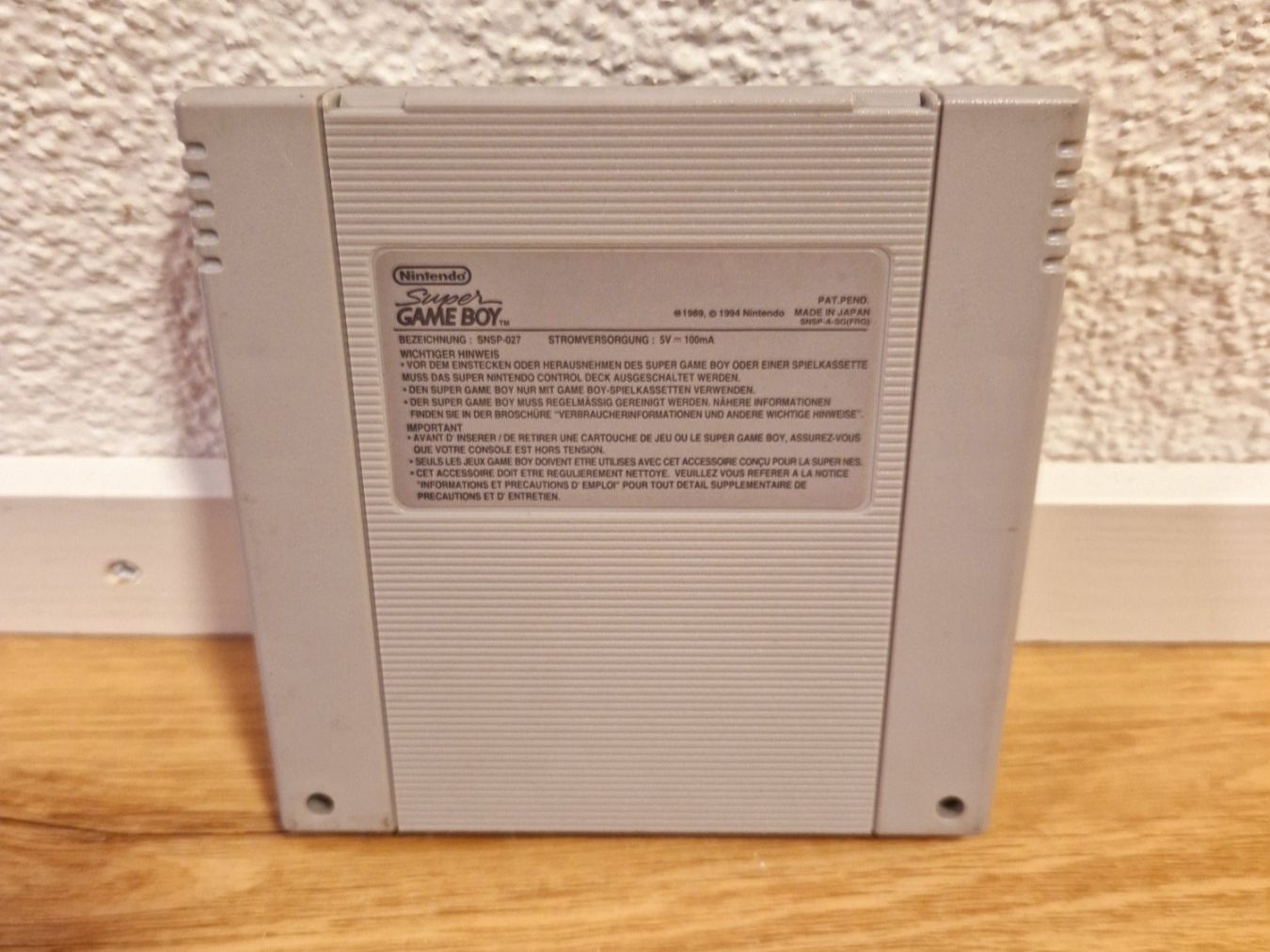 Giochi: Super Nintendo - Super Game Boy Adapter – Usato da Schaffhausen venduto da thugNme 1