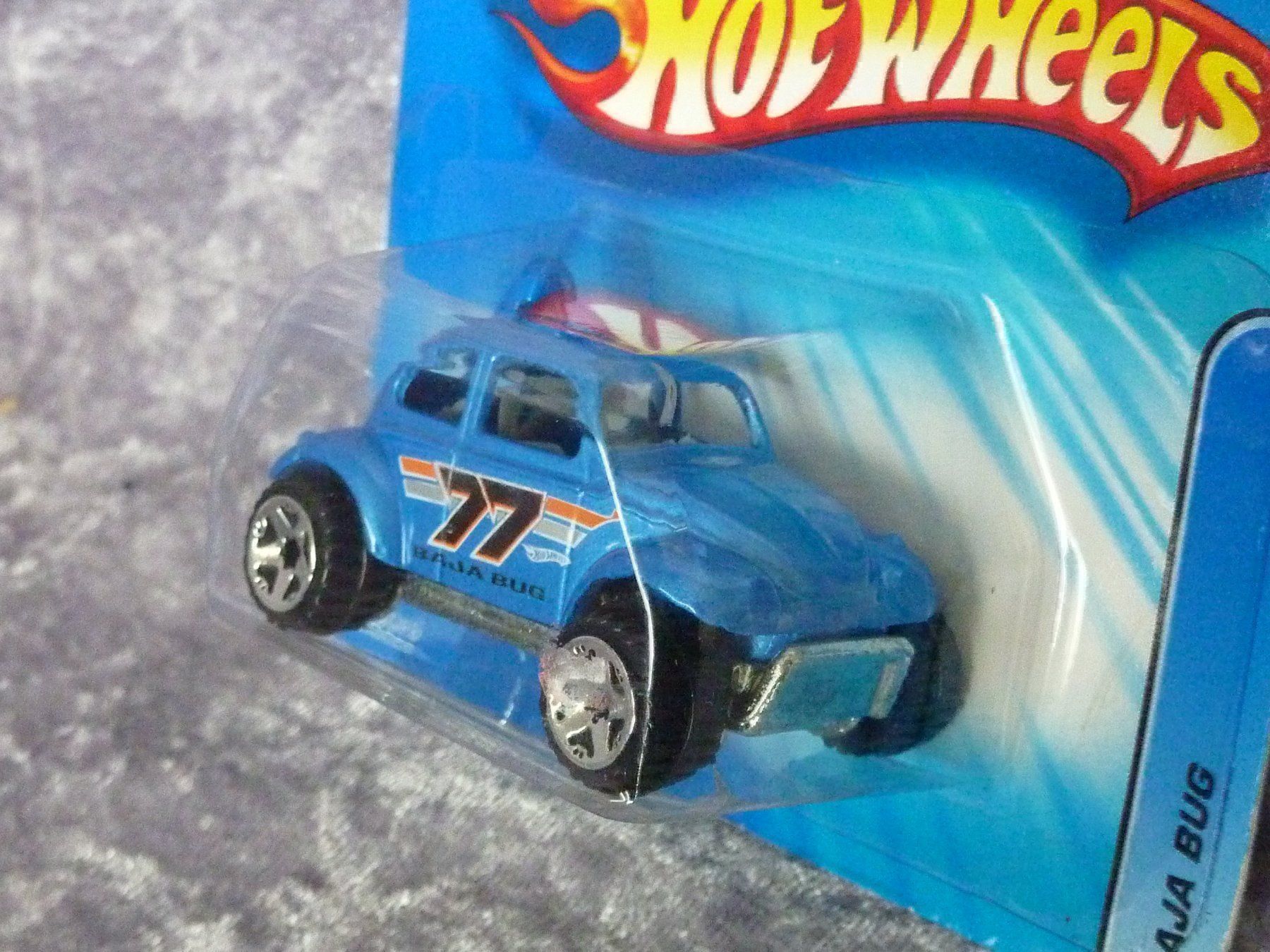 Hot Wheels Modellini d'auto: VW Baja Bug #77 1:64 – Nuovo e nell'imballaggio originale da Dürrenäsch venduto da modellautos4you 1