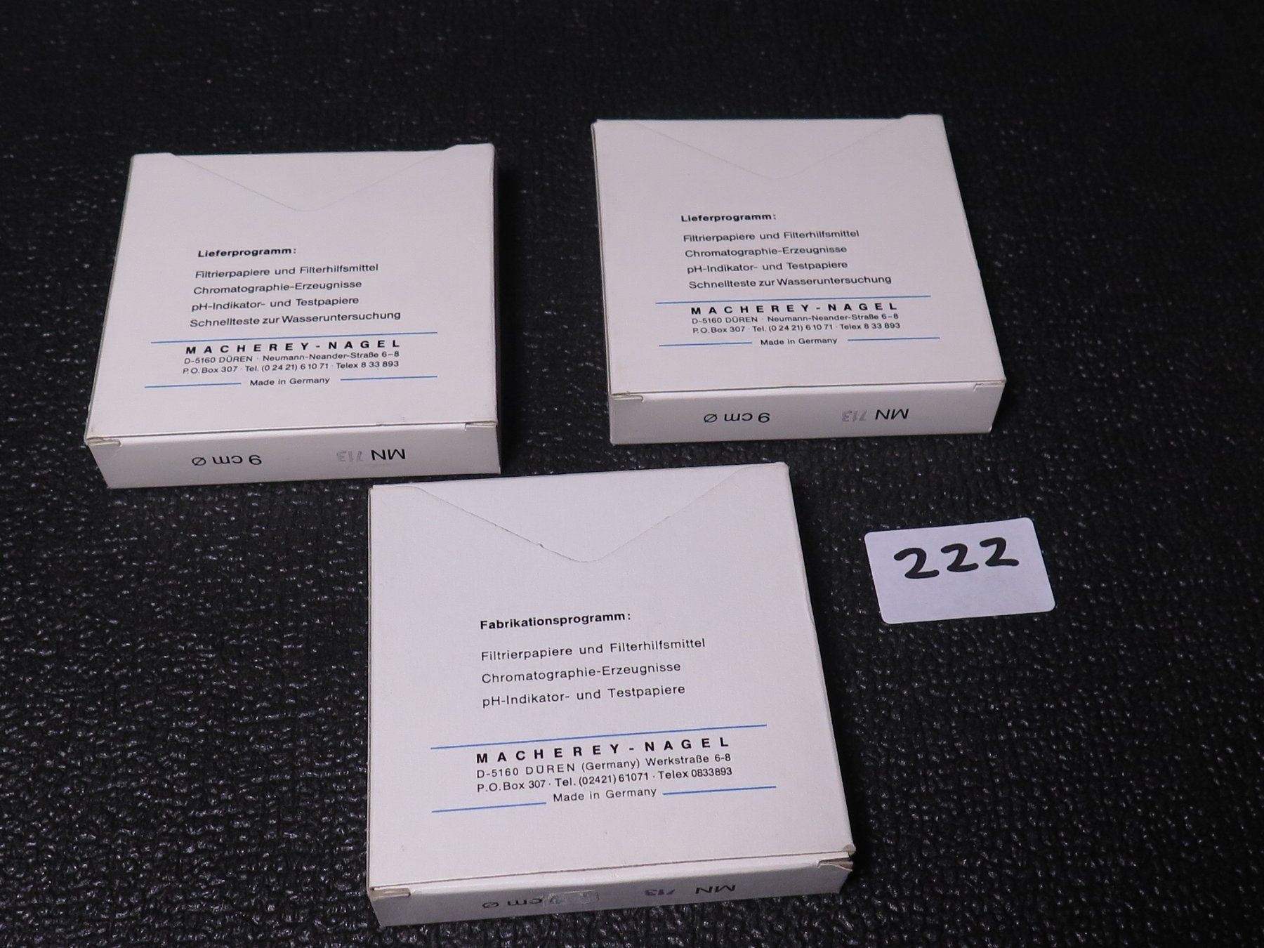 Sanitari: 3x MN 90mm Filterpapier, NEU – Nuovo (secondo la descrizione) da Basel venduto da Deko1 2