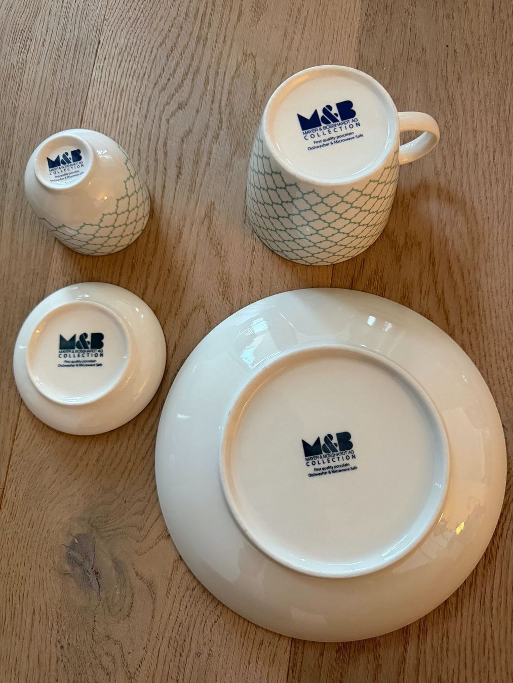 Set di piatti: Porzellanset M&B Collection – Usato da Hombrechtikon venduto da bettersurfer 4