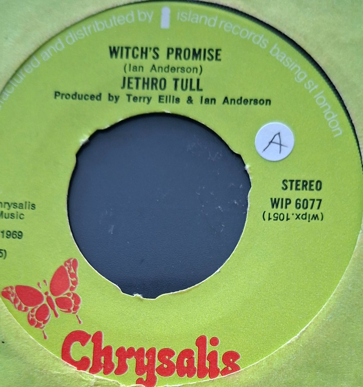 Dischi in vinile: Vinyl-Single Jethro Tull - Witch's Promise – Usato da Langenthal venduto da Modo39