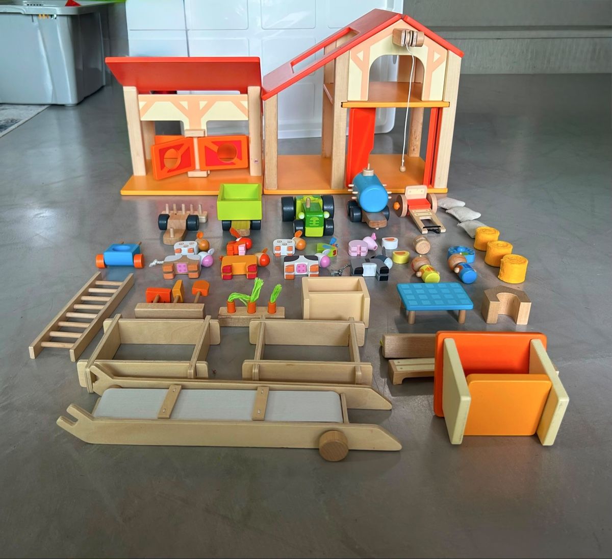 Jouets: Holz Bauernhof Sevi – D'occasion à Ebikon par immo-th