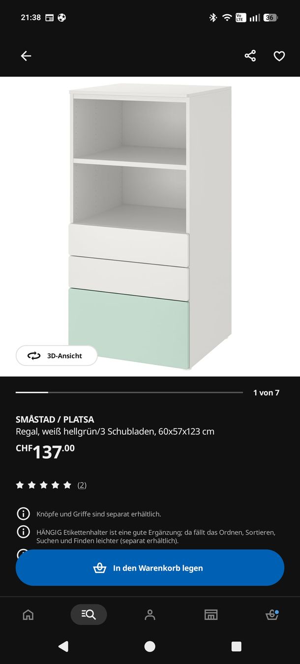 Ikea Armoires: Kleiderschrank – Neuf (Voir description) à Dulliken par aga_ola 4