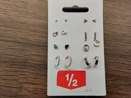 8 Paar Ohrstecker Migros neu
