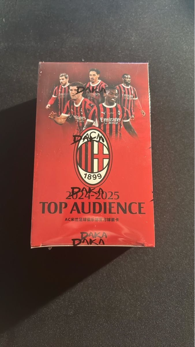 Carte collezionabili: AC Milan - Top Audience 2024-25 - Box - DAKA – Nuovo e nell'imballaggio originale da Kaiseraugst venduto da Baum_12