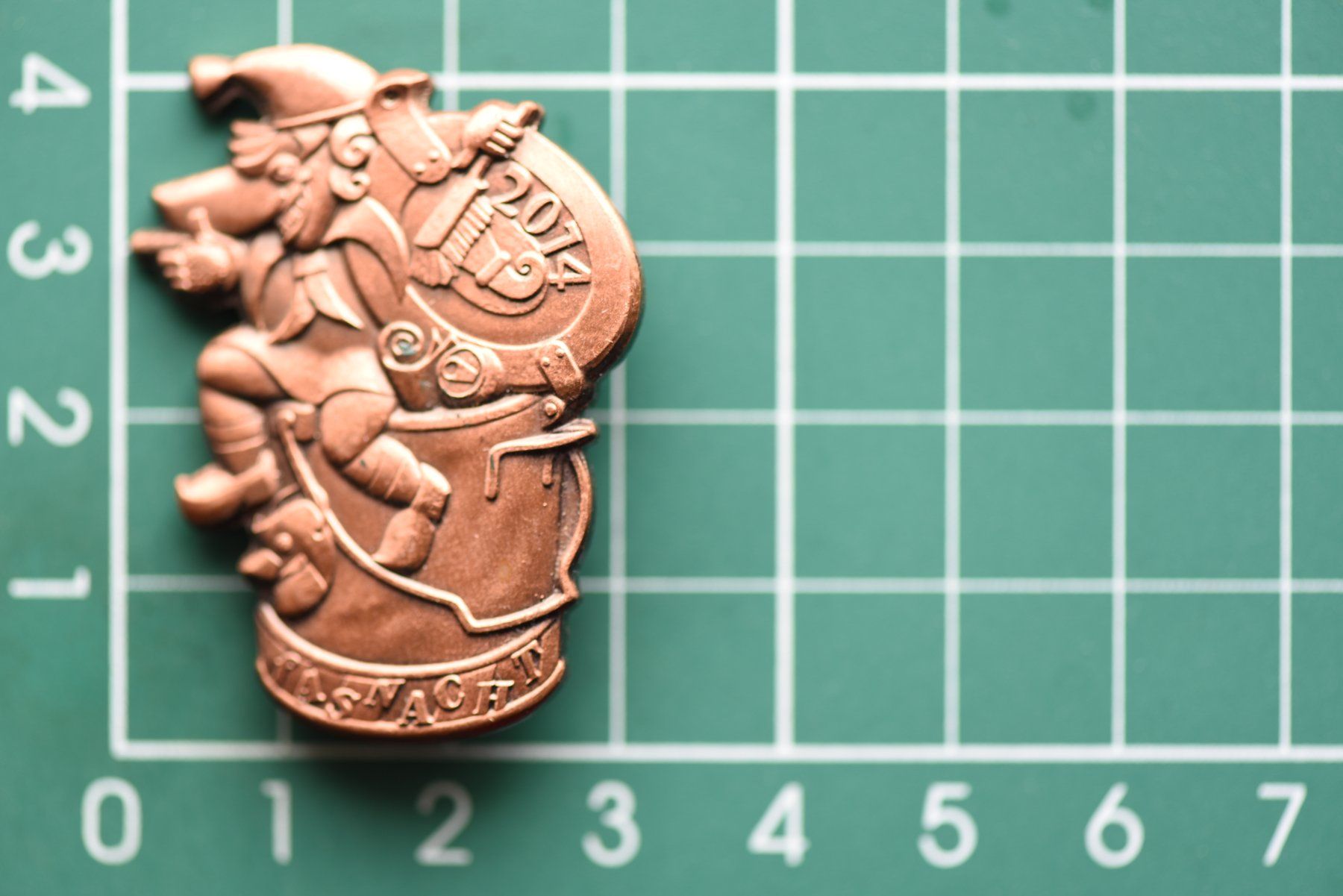 Spille & Fermagli: basler fasnacht kupfer 2014 – Usato da Laupen BE venduto da Gufi57