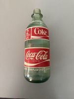 Vintage Coca-Cola 2 Liter Glasflasche