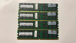 8GB. (4x 2GB 2Rx4 PC2 -5300P-555-12LO)