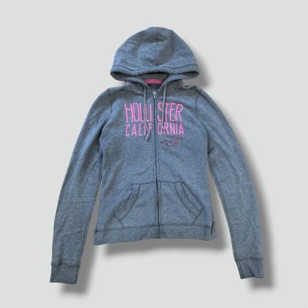Hollister California y2k women zip hoodie jacke retro damen