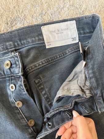 Rag & Bone Herren Jeans, Gr. 30, Grau - Top Zustand!