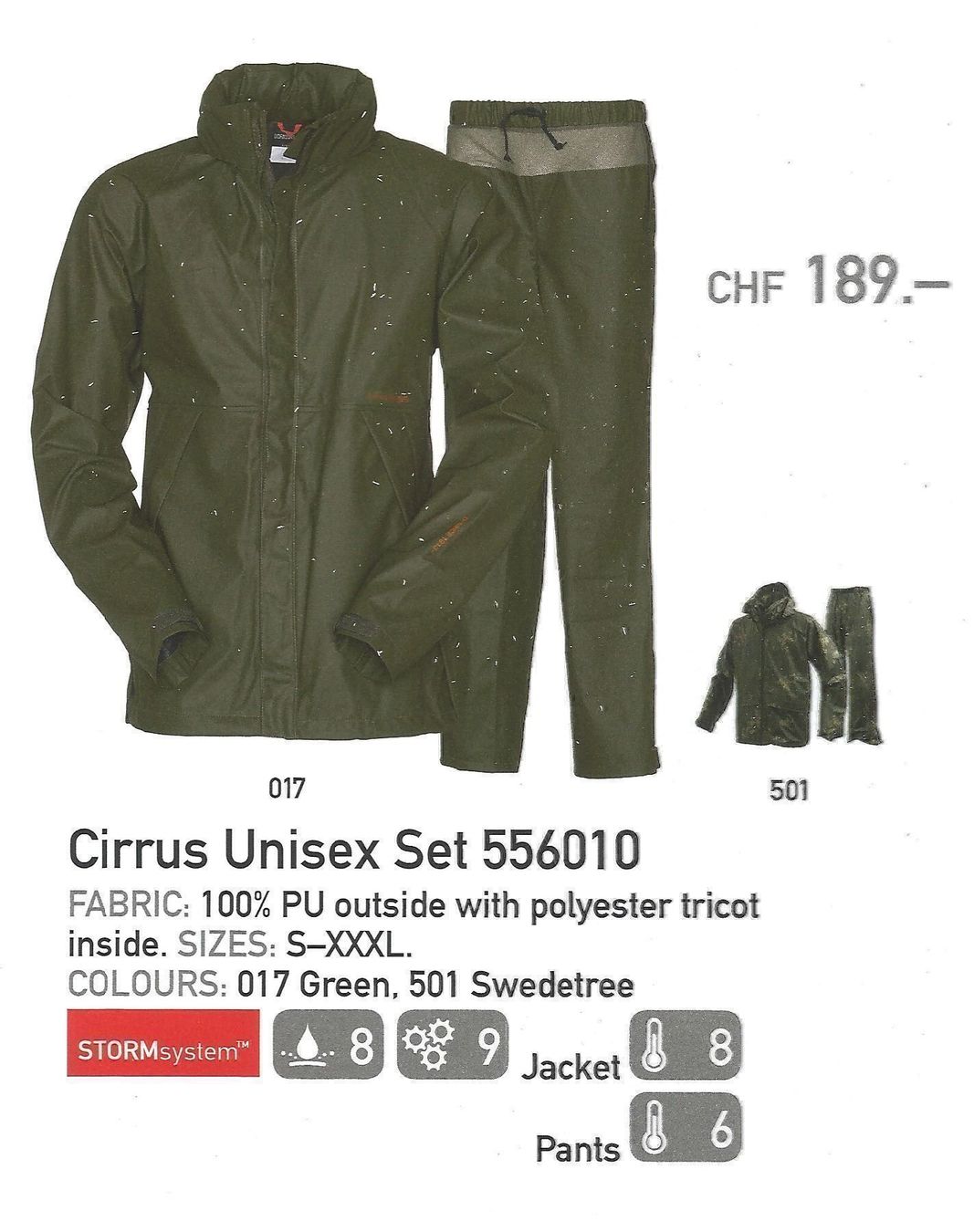 Didriksons Giacche: DIDRIKSONs CIRRUS Regenset Fischen Jagd – Nuovo e nell'imballaggio originale da Rotkreuz venduto da advatec 2