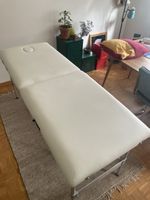 Massageliege klappbar weiss inklusiv Transporttasche