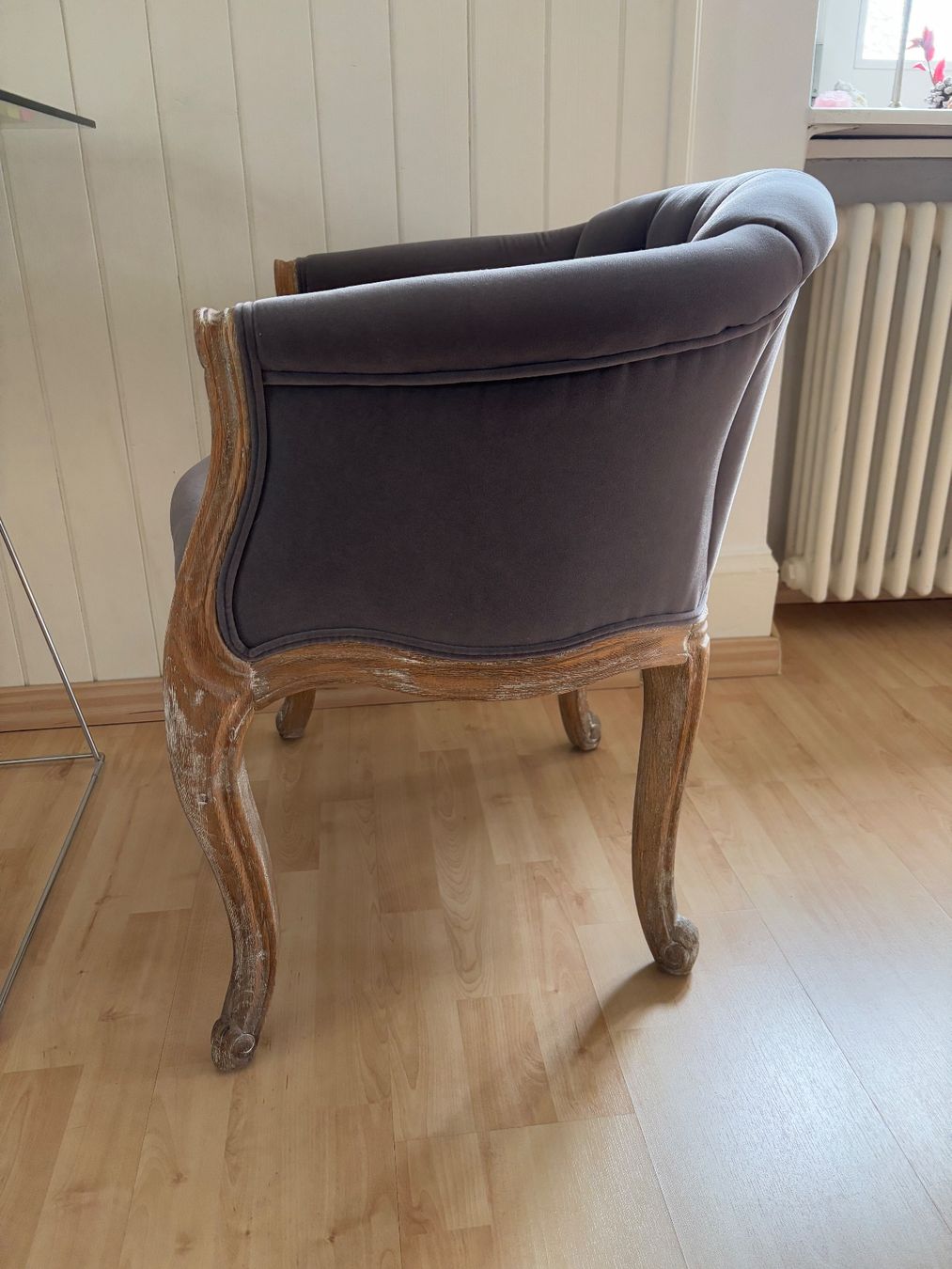 Poltrone: Sessel aus Holz mit Samt – Usato da Laufenburg venduto da Heuguemperli111 6