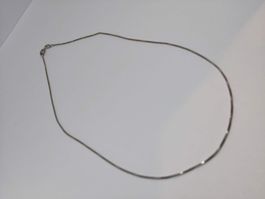 Silberkette Boxchain 925 Sterling Länge ca. 44cm 