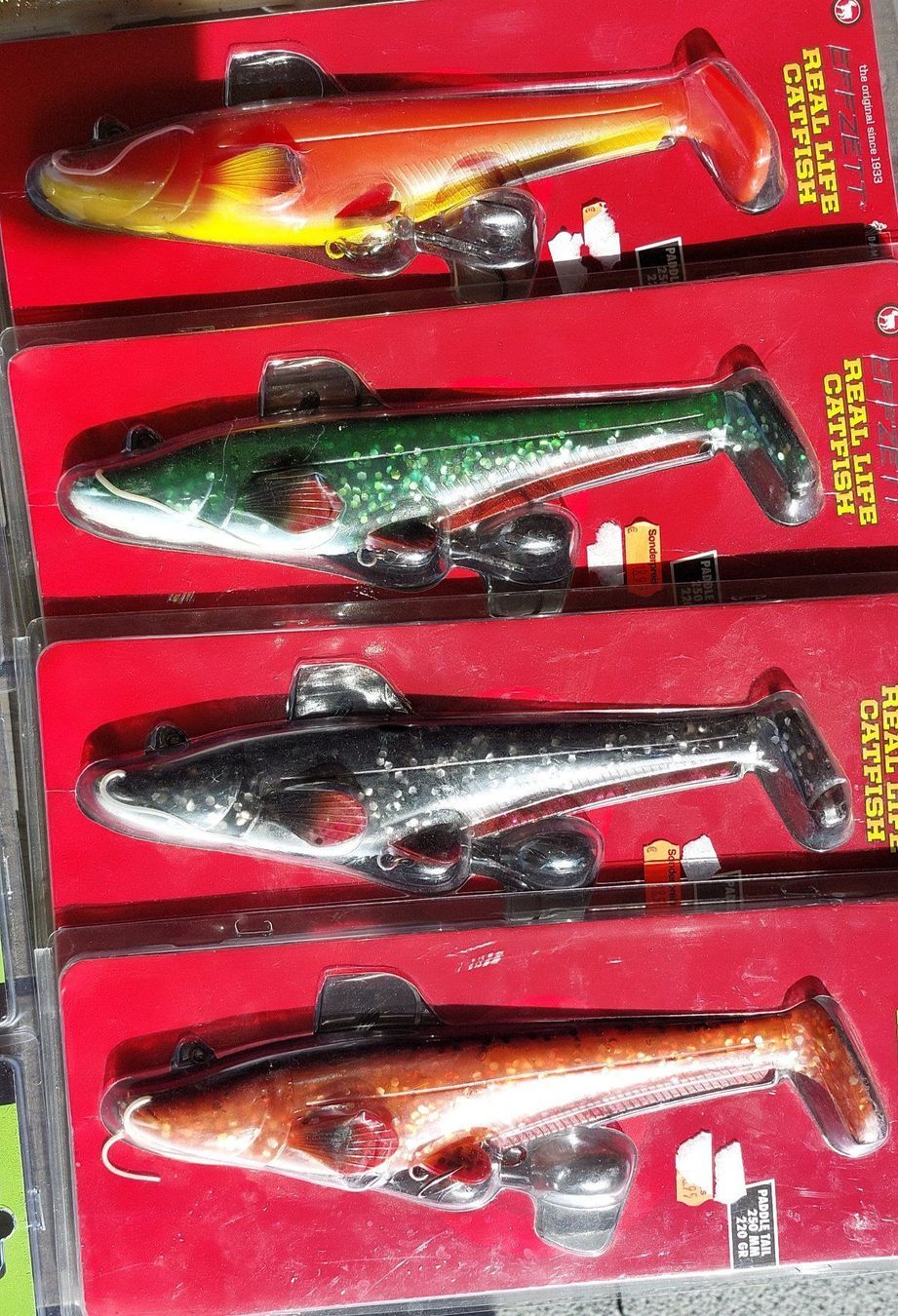 Esche: 4x Effzett Waller Gummis – Nuovo e nell'imballaggio originale da Oensingen venduto da Adrian5224