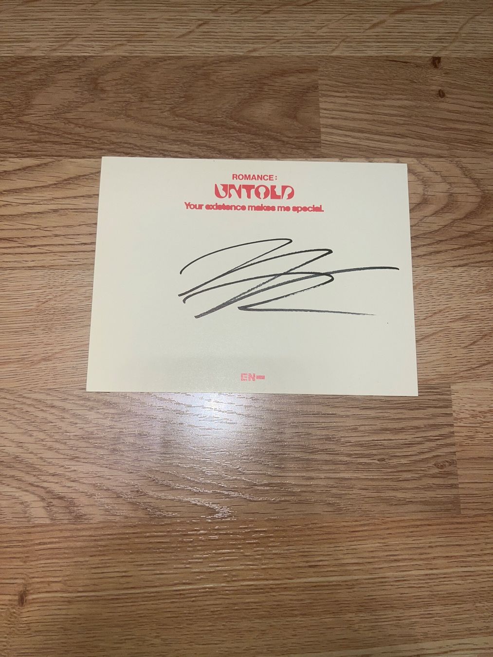 CD: Enhypen signed postcard Jay kpop – Nuovo (secondo la descrizione) da Berikon venduto da Alice_z