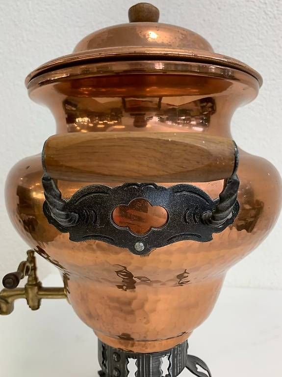 Pentole: Original Stöckli Kupfer Samowar mit Zapfhahn – Usato da Obernau venduto da Arche_Noah_Brocki 7