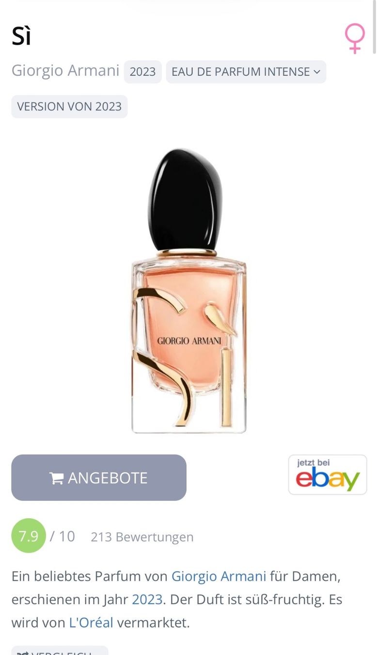 Armani Parfum & Eau de Toilette: Giorgio Armani Si Intense  EDP - Duftprobe 2ML – Gebraucht aus Zürich von deruja 3