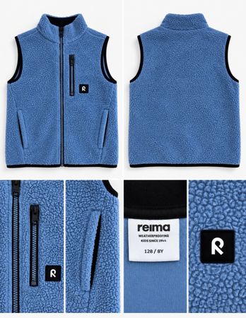 Reima Fleeceweste blau Grösse 128