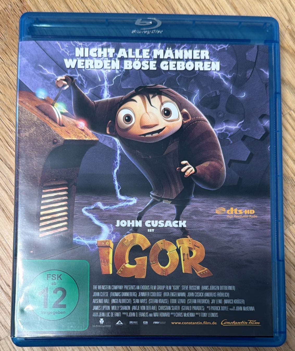 Alle DVDs: IGOR BLU-RAY – Gebraucht aus Zürich von freioccasionen