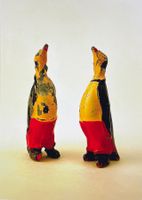 Poster print - two penguins