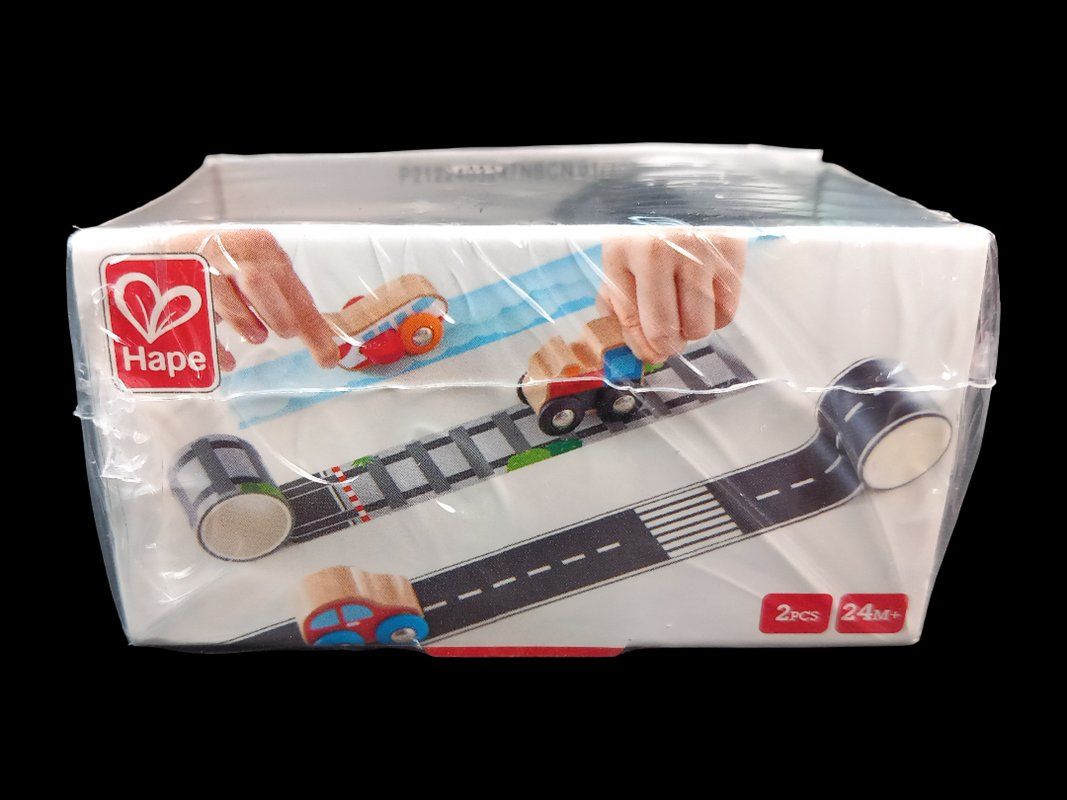 Hape Spielzeuge: HAPE Tape & Roll Train Eisenbahn-Klebeband – Neu und originalverpackt aus Hünenberg von Restwert_Zug 3