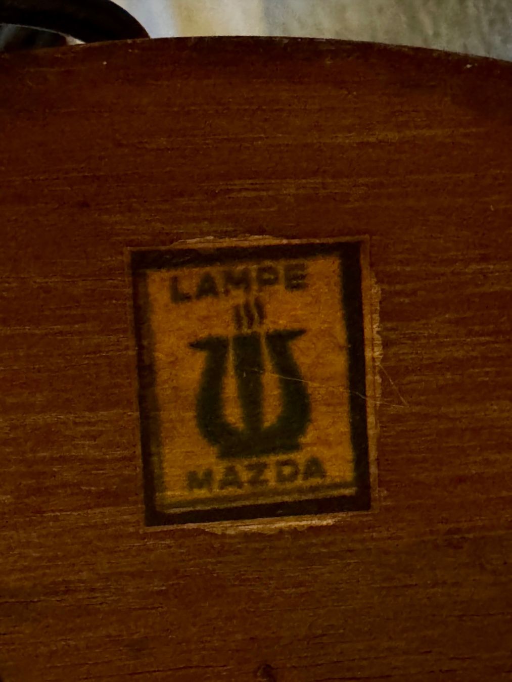 Lampade: Mazda Stehlampen - Set Holz / Messing / Opal Glas - Art Déco – Usato da Zürich venduto da Nobs1 9