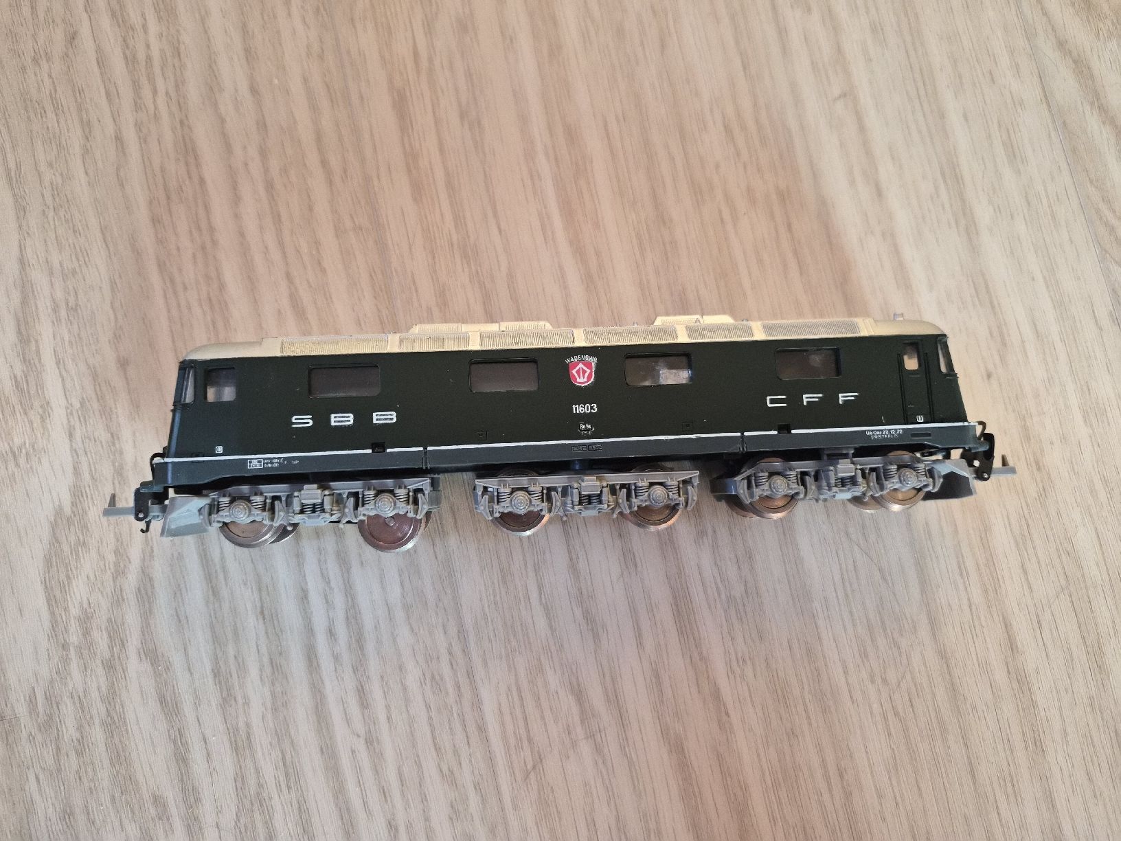 SBB/CFF/FFS Modelleisenbahnen: Locomotive modélisme SBB CFF 11603  – Defekt aus La Joux FR von car_ck96