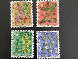 Pro Juventute 1974; Vollstempel Büren NW