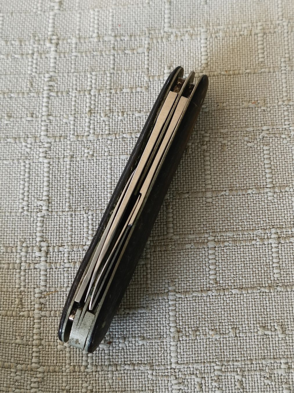 Victorinox Coltelli tascabile: Altes Horn Sackmesser INOXYD – Usato da Brugg AG venduto da Ente015 1