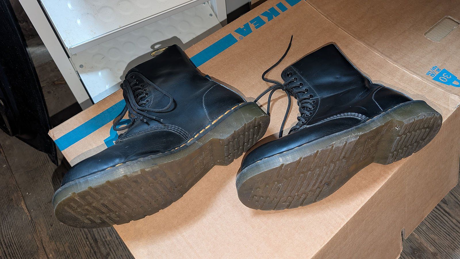 Caterpillar Scarpe da uomo: Schuhe Einsatzstiefel Haix Doc Marten Caterpillar – Usato da Aarburg venduto da horch_mal 6