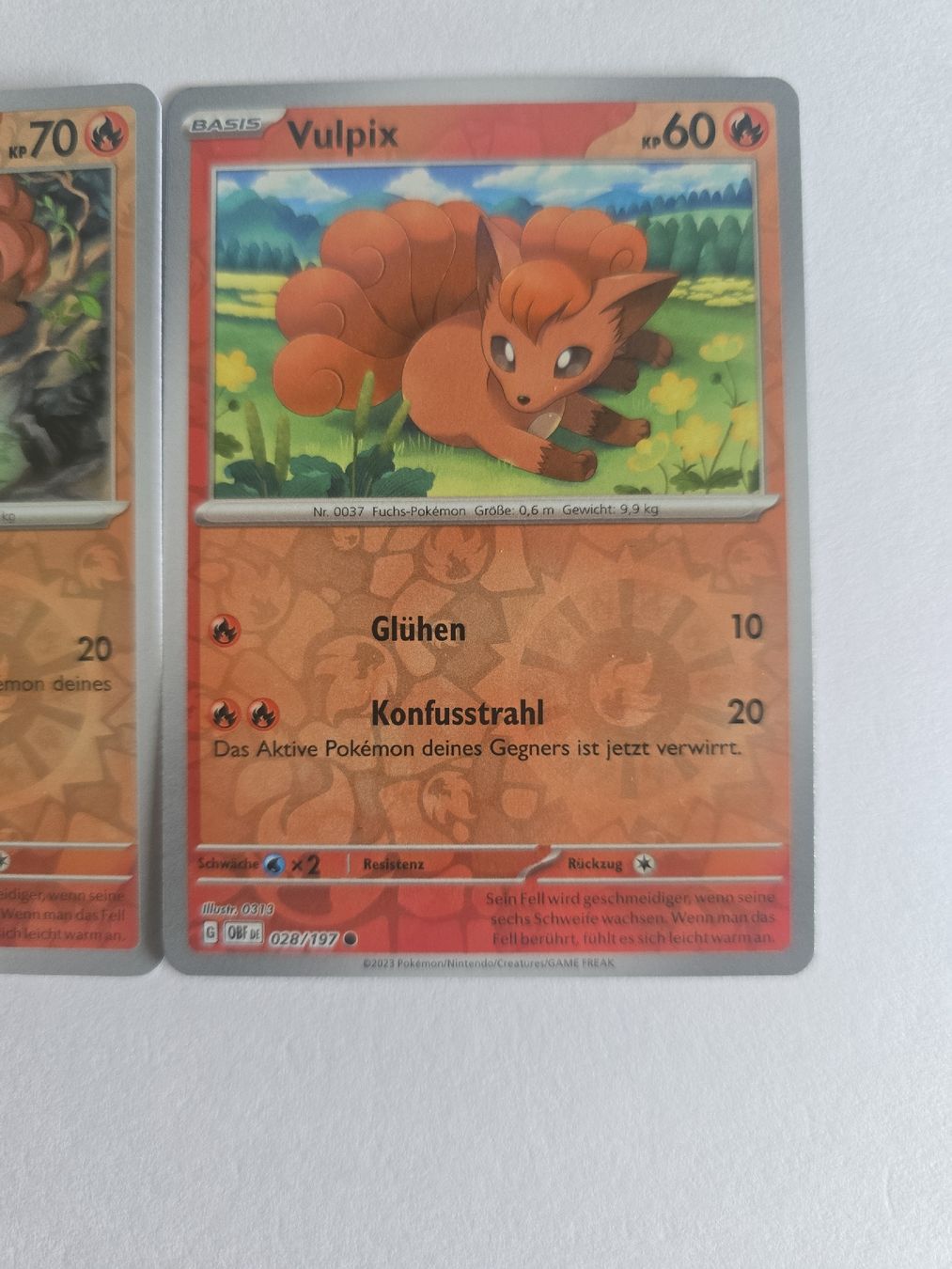 Pokémon Carte collezionabili: Pokémon Vulpix Reverse Holo Bundle (3 Karten), DE – Nuovo (secondo la descrizione) da Pfäffikon SZ venduto da gmw_8nk9 2