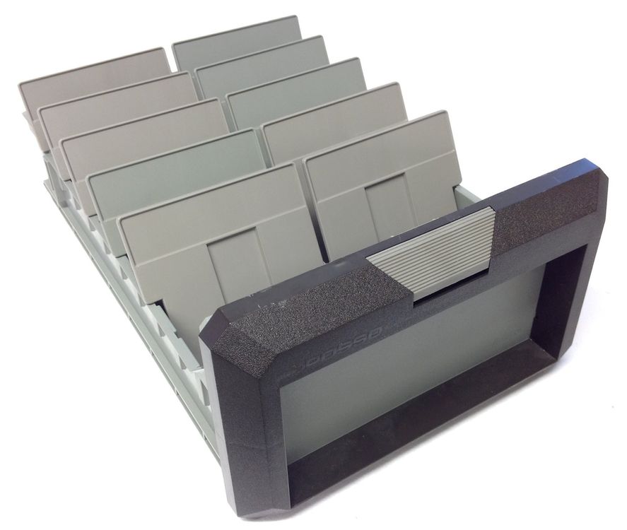 Posso Media DiskettenBox FloppyDisk 3,5"grau/schwarz Kaufen auf Ricardo