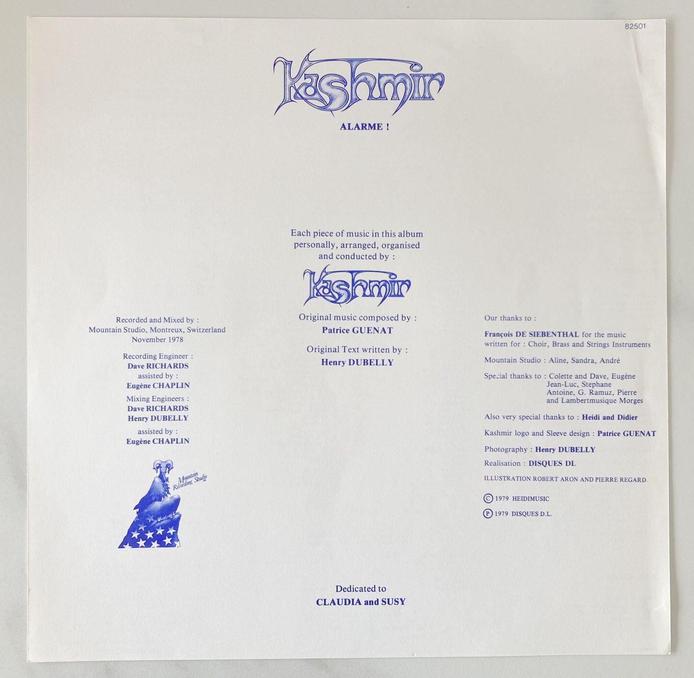 Schallplatten: KASHMIR - ALARME ! – Gebraucht aus Bottens von hotter-than-hell 3