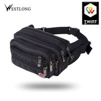 📌 NEU Unisex Bauchtasche XXVA Schwarz