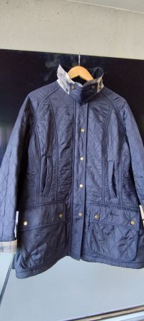 Barbour Steppjacke Gr. 42, Dunkelblau - Herbst/Winter Top!