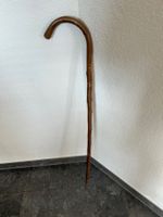 Spazierstock mit Schnitzerei, Trübsee