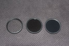 3  Filter Set 62mm UV CPL ND4 Polfilter