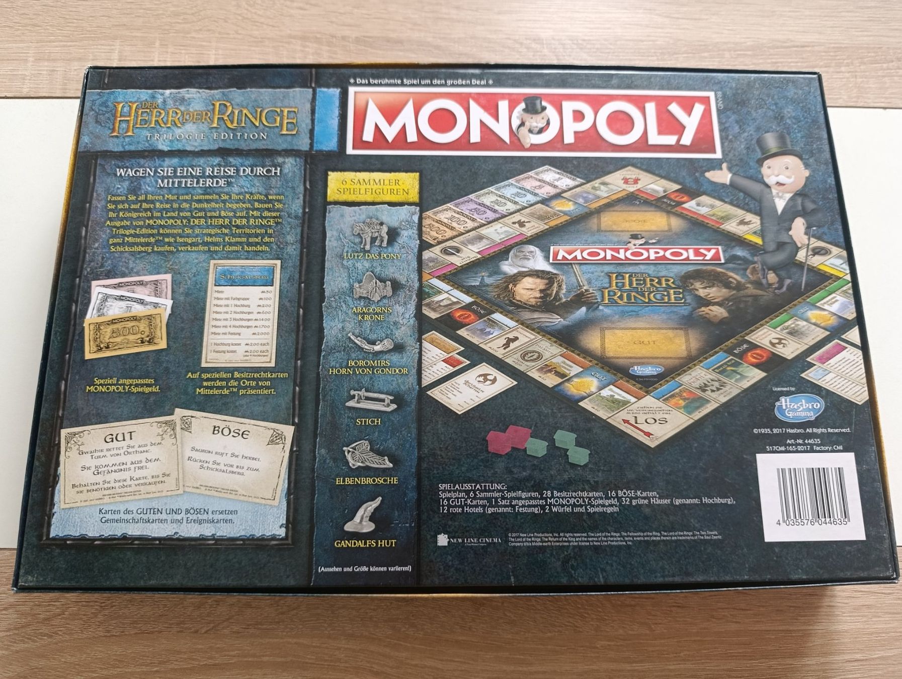 Hasbro Giochi: Der Herr der Ringe Monopoly – Nuovo (secondo la descrizione) da Ostermundigen venduto da kit_dh6z 4