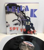 LP 1989 Leila K - With Rap n Raz - Mix Remix House     LP