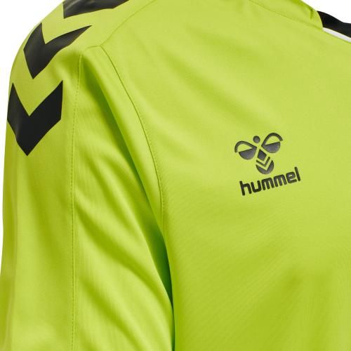 Hummel Canottiere & Pantaloni: Hummel Hmlcore Xk Poly Jersey S/S - lime popsicle (Gröss... – Nuovo e nell'imballaggio originale da St. Gallen venduto da sportglobe 3