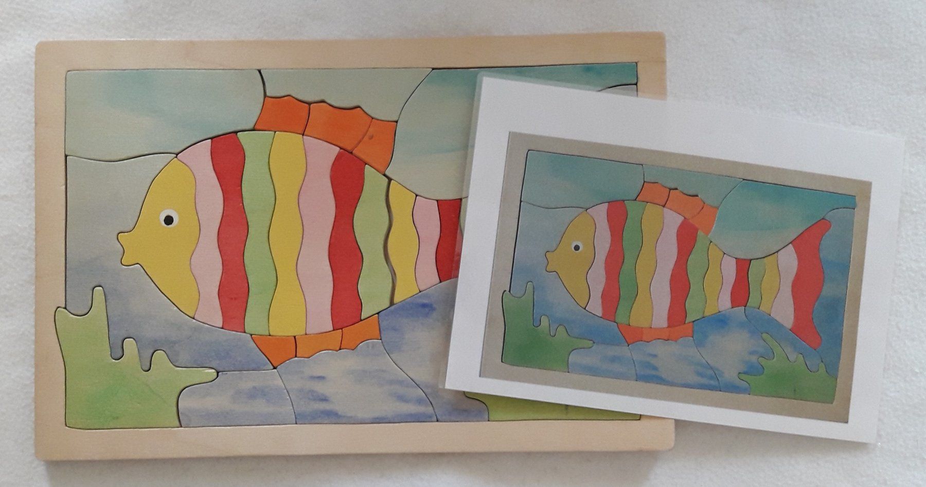 Puzzle: Puzzle Holz Fisch – Usato da Zürich venduto da Erdmond 1