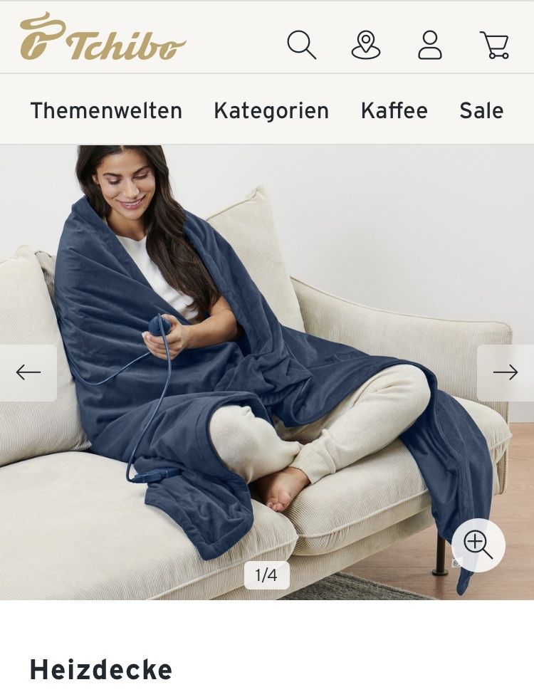Coperte: Heizdecke – Nuovo (secondo la descrizione) da Oberwil BL venduto da scorpio70