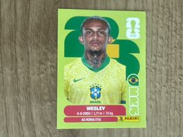 Panini FIFA World Cup 2026 Sticker Wesley  BRA 8