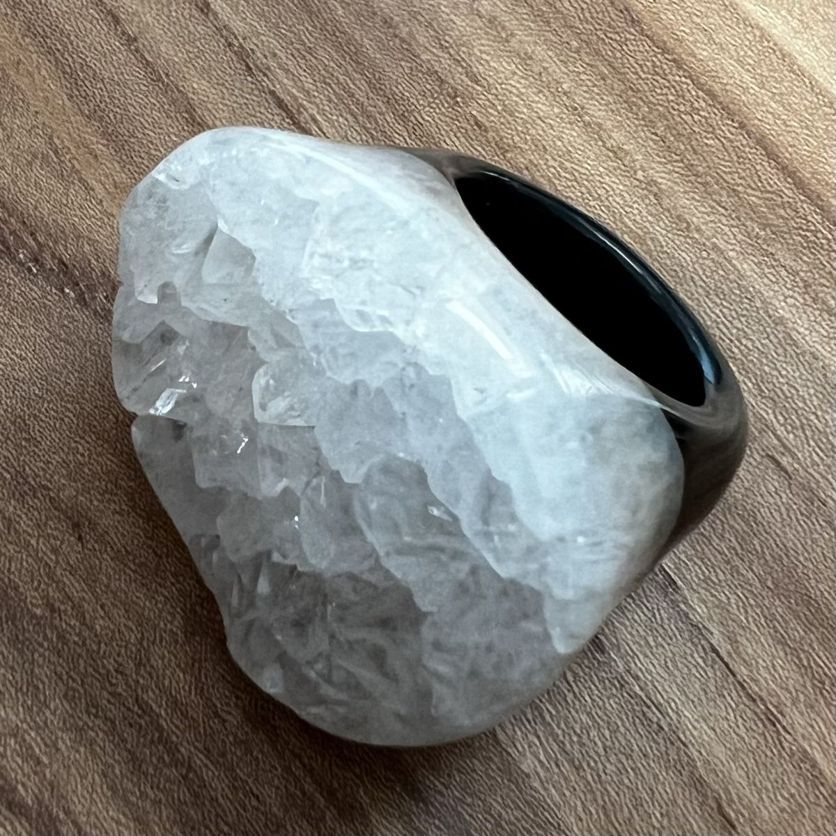 Anelli: Mächtiger Bergkristall Ring – Nuovo (secondo la descrizione) da Wiesendangen venduto da Auri_0 2