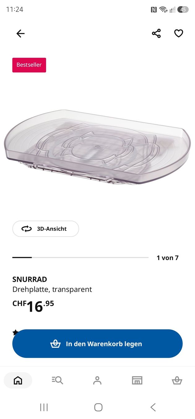 Ikea Elettrodomestici da cucina: Ikea Snurrad – Nuovo (secondo la descrizione) da Schwyz venduto da Francesca54 3