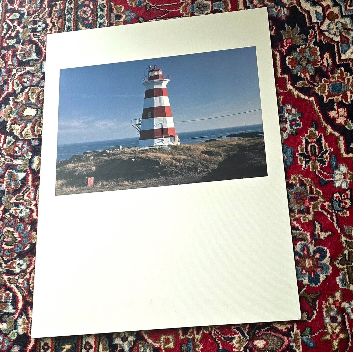 Grafica & Litografie: Wunderschöne Offset-Lithografie "Brier lsland Lighthouse" – Usato da Reinach BL venduto da Pendling 3