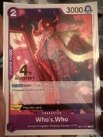 One Piece TCG Who's Who OP17-071 4th Anniversary Karte