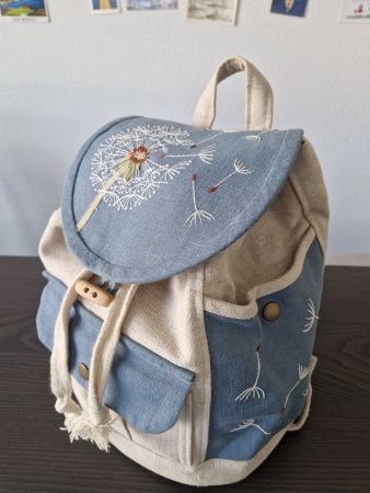 Handgefertigter Rucksack.