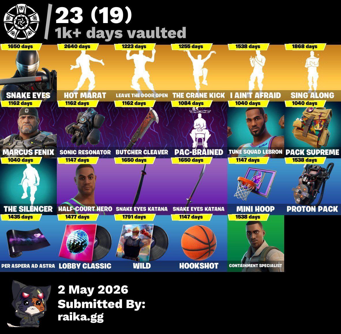 Giochi: Seltener Fortnite Account – Nuovo (secondo la descrizione) da Wangs venduto da Alili1000 4